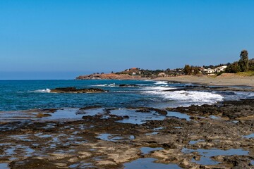 Küste von Agia Marina auf Zypern 