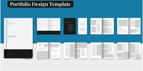 Portfolio Design Template Architecture Portfolio Photography Portfolio Editorial Template	
