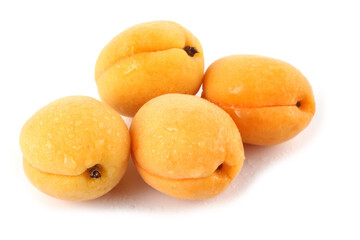 Group of apricots