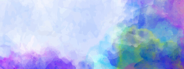 abstract colorful watercolor background with paint space for text or image