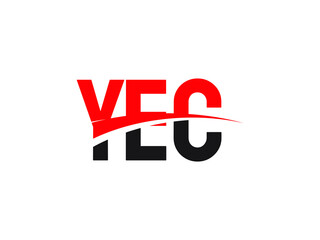 YEC Letter Initial Logo Design Vector Illustration
