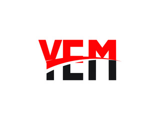 YEM Letter Initial Logo Design Vector Illustration