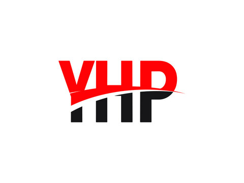 YHP Letter Initial Logo Design Vector Illustration