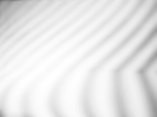 Obraz premium Abstract shadow white and gray wavy pattern with curved lines background.
