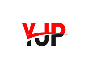 Fototapeta premium YJP Letter Initial Logo Design Vector Illustration