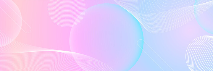 Modern pink pastel abstract web banner background creative design. Vector illustration design for presentation, banner, cover, web, flyer, card, poster, game, texture, slide, magazine, and powerpoint.