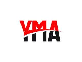 YMA Letter Initial Logo Design Vector Illustration