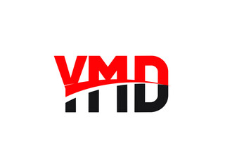 YMD Letter Initial Logo Design Vector Illustration