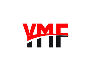 YMF Letter Initial Logo Design Vector Illustration
