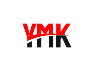 YMK Letter Initial Logo Design Vector Illustration