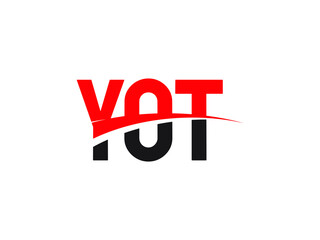 YOT Letter Initial Logo Design Vector Illustration