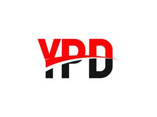 YPD Letter Initial Logo Design Vector Illustration