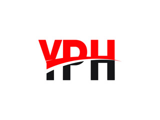 YPH Letter Initial Logo Design Vector Illustration