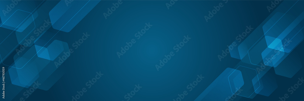 Poster abstract technology banner background. abstract banner design web template. horizontal header web ba