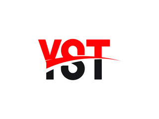 YST Letter Initial Logo Design Vector Illustration