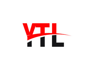 YTL Letter Initial Logo Design Vector Illustration