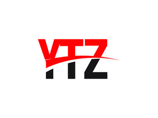 YTZ Letter Initial Logo Design Vector Illustration
