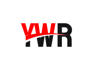 YWR Letter Initial Logo Design Vector Illustration
