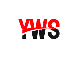 YWS Letter Initial Logo Design Vector Illustration