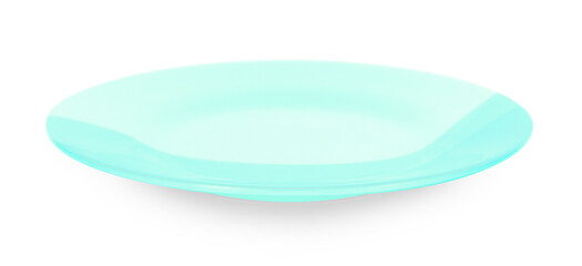 empty plate isolated on white background
