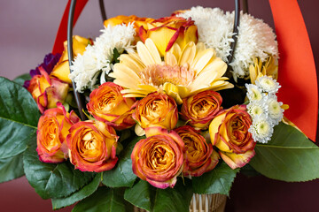 bunch of roses