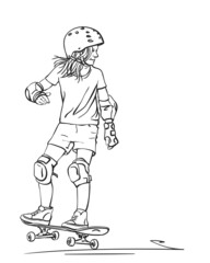 skateboarder