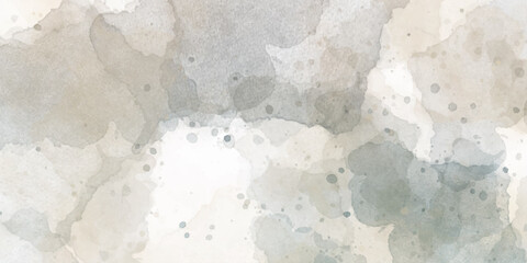 Abstract gray watercolor background texture