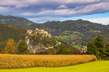 Griffen ruins in Carinthia region, Austria