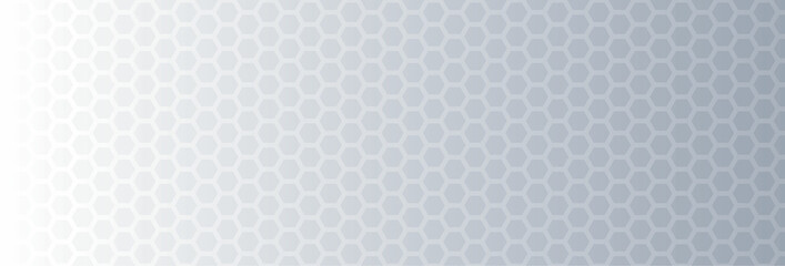 Abstract hexagon vector banner