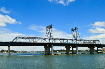 bridge over the river