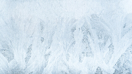 Ice pattern background. Cold winter. Christmas wonder. Extreme north. Abstract decorative frost...