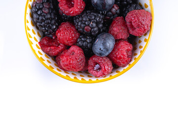 sweet and healthy berries with reddish colours