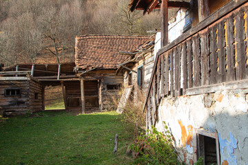 Old house in Rau Sadului, Romania