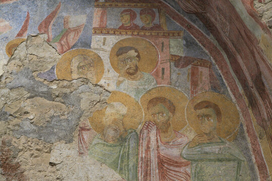 Frescos of  St. Nicholas church in Myra