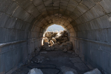 Ancient theater in ancient city Patara.