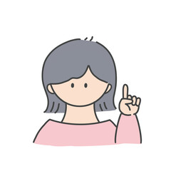 ポイント_女の子1(カラーバージョン)