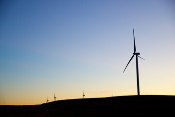 Obraz premium Green energy concept view