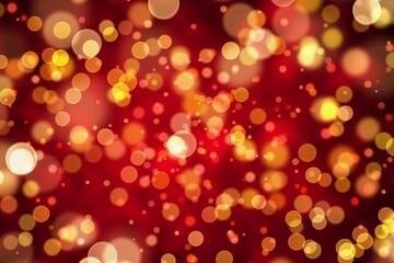 abstract Christmas background with bokeh