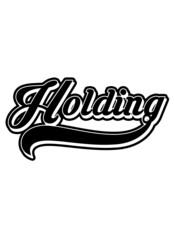 Holding bitcoin, Vector illustration., crypto logo