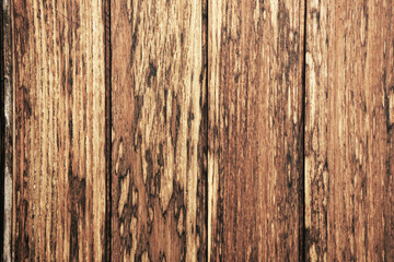 textured, vintage and tumbled brown wood background 