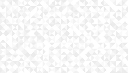 Abstract gray and white triangles design. Simple geometric background triangles. Triangular wide wallpaper pattern 