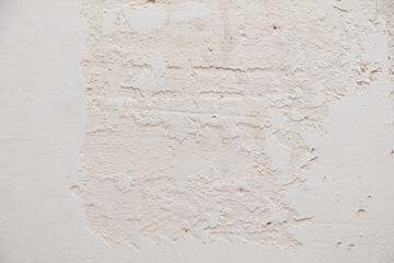 Plaster on the wall as an abstract background.