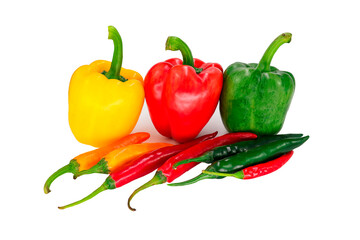 Vegetables and fruits, chili