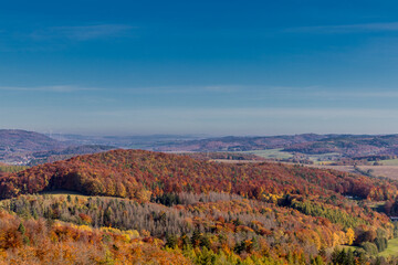 Herbstspaziergang rund um die Wartburgstadt Eisenach am Rande des Thüringer Waldes - Thüringen