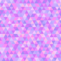 Triangle tile pattern. Geometric wallpaper of the surface. Seamless cute background. Pretty colors. Print for polygraphy, flyers, posters, t-shirts and textiles. Beautiful mosaic texture