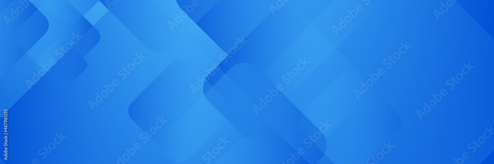 Canvas Prints abstract banner design with blue geometric background. blue banner background. vector abstract graph