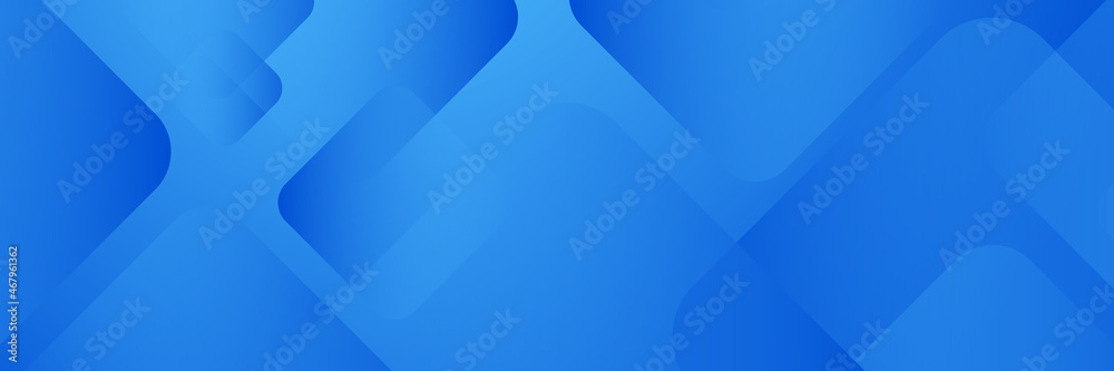 Wall mural modern blue vector abstract graphic design banner pattern background template