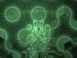 Imaginatory fractal abstract background Image