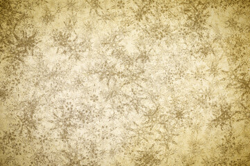 Fototapeta premium snowflakes on paper texture