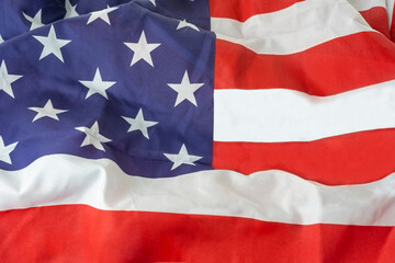 Usa flag background.United States of America, USA studio photo